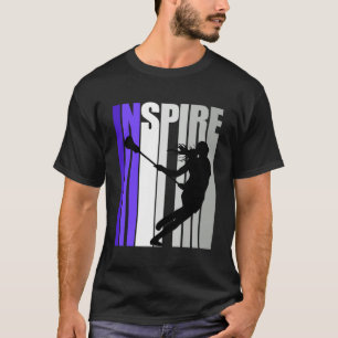 Inspirational Motivational Lacrosse Instructor Tea T-Shirt