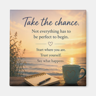 Inspirational Motivational Magnet