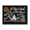Inspirational Motivational night stars post card
