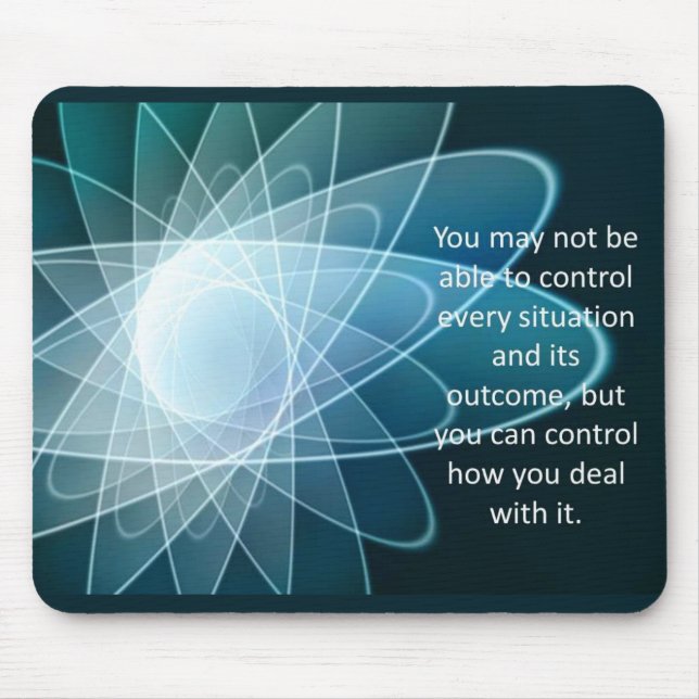 Inspirational & Motivational Quote Affirmation Mouse Mat (Front)