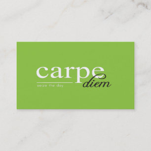 Inspirational Motivational Quote Business Card