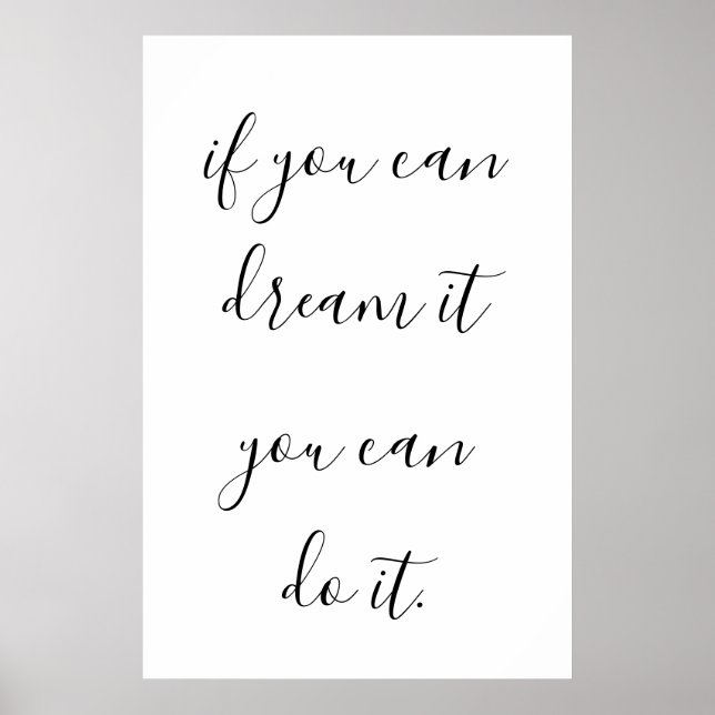 Inspirational & Motivational quote for Poster (Front)