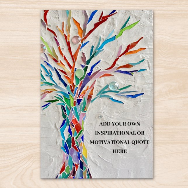 Inspirational Motivational Quote Tree Poster (Creator Uploaded)