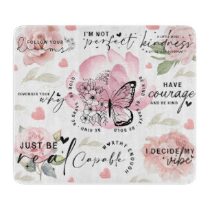 Inspirational/Motivational Quotes Sayings Cutting Board
