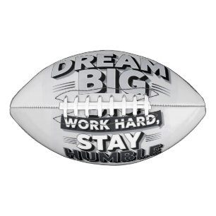 Inspirational & Motivational Typography Quote Art American Football