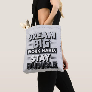 Inspirational & Motivational Typography Quote Art Tote Bag