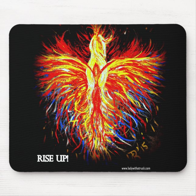 Inspirational Mouse Mat (Front)