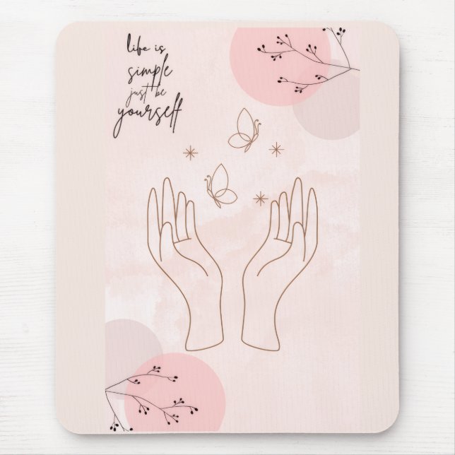 inspirational mouse mat (Front)