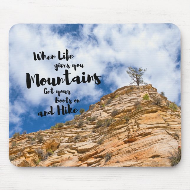 Inspirational  mouse mat (Front)