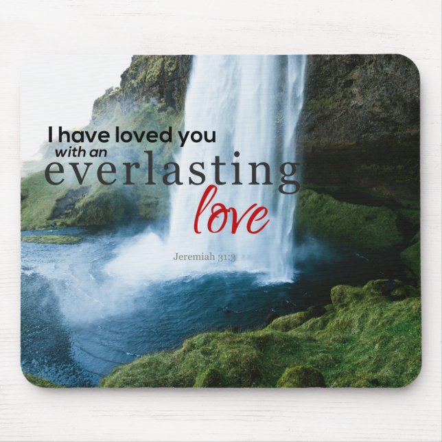 Inspirational Mouse Pad (Front)