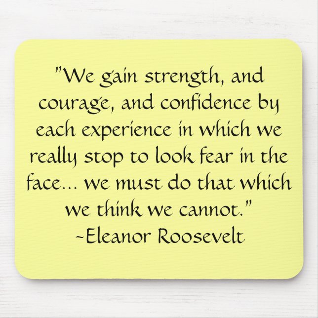 Inspirational Mousepad (Front)