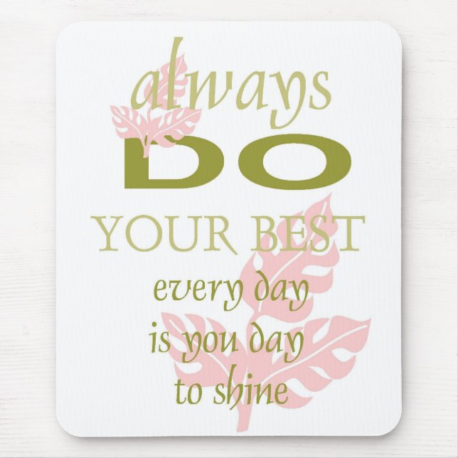 Inspirational Mousepad (Front)
