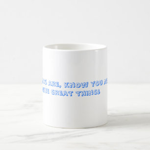 Inspirational mug