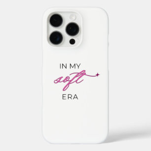“Inspirational ‘My Soft Era’ Mobile Cover”  Case-M iPhone 16 Pro Case