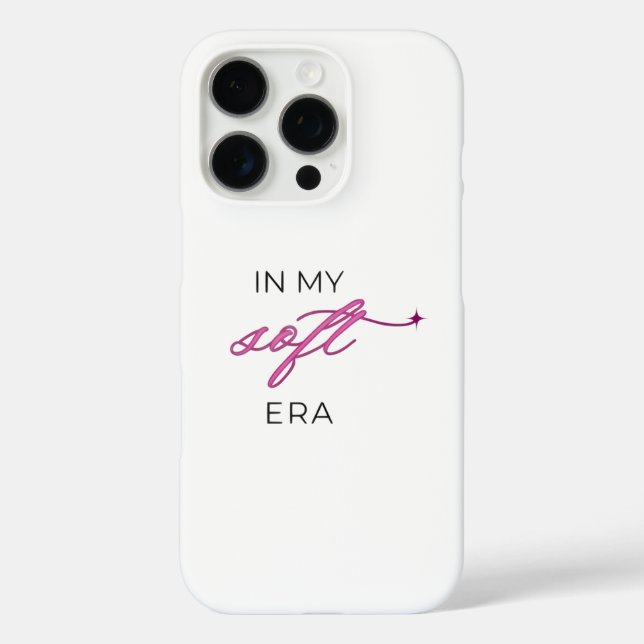 “Inspirational ‘My Soft Era’ Mobile Cover”  Case-M Case-Mate iPhone Case (Back)