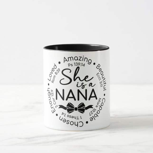 Inspirational Nana Mug (Center)