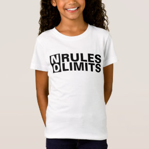 Inspirational No Rules No Limits T-Shirt
