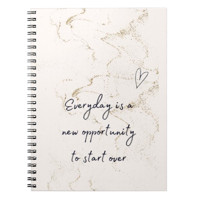 Inspirational Notebook (Front)