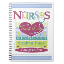 Inspirational Notebook design for Nurses
