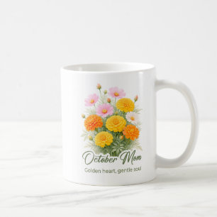 Inspirational October Birth Flower Mom Wrap Coffee Mug