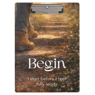 Inspirational Office & Study Clipboard Gift
