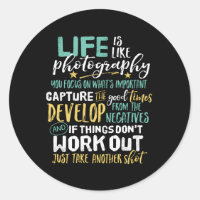 Inspirational Photography Life Quote Photographer