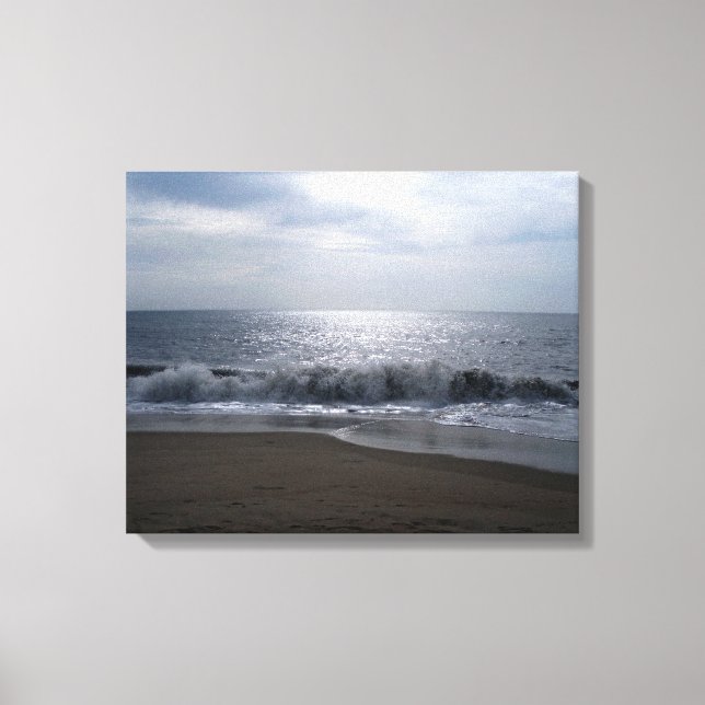 Inspirational Photos Canvas Art Beach at Dawn (Front)