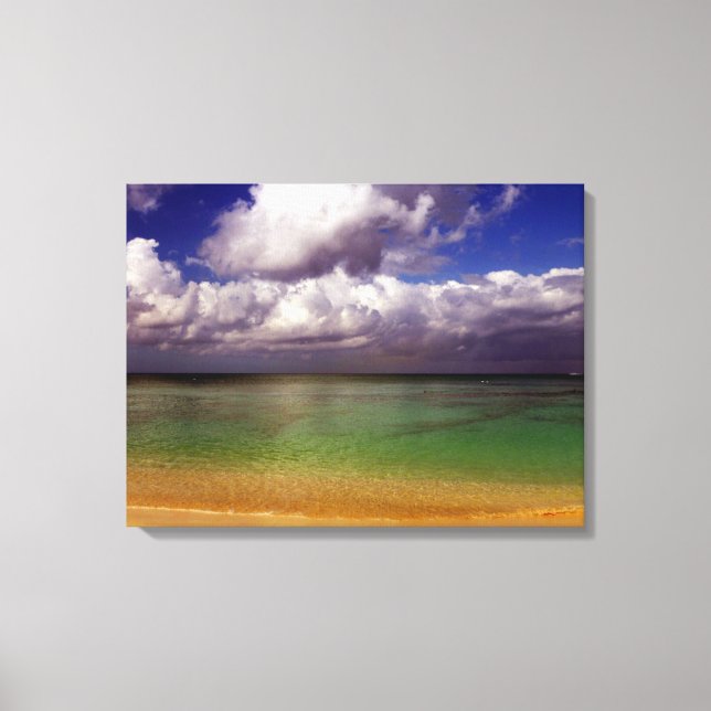 Inspirational Photos Cavas Art  Beach Scenes Canvas Print (Front)