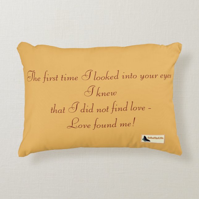 Inspirational Pillow - Love (Front)