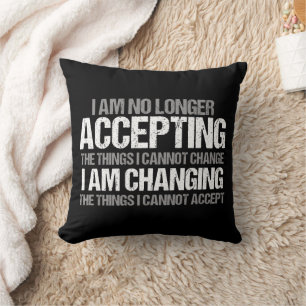 Inspirational Political Activist Change Quote Cushion