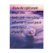 Inspirational positive beach theme quote