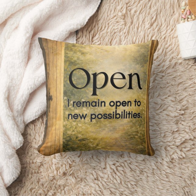 Inspirational Positive Mindset Decor Cushion (Blanket)
