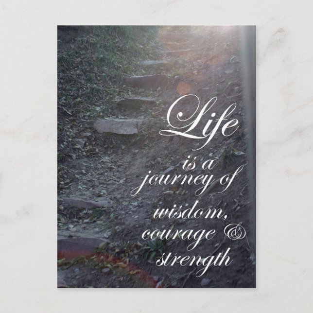 Inspirational post cards bulk discount motivation (Front)