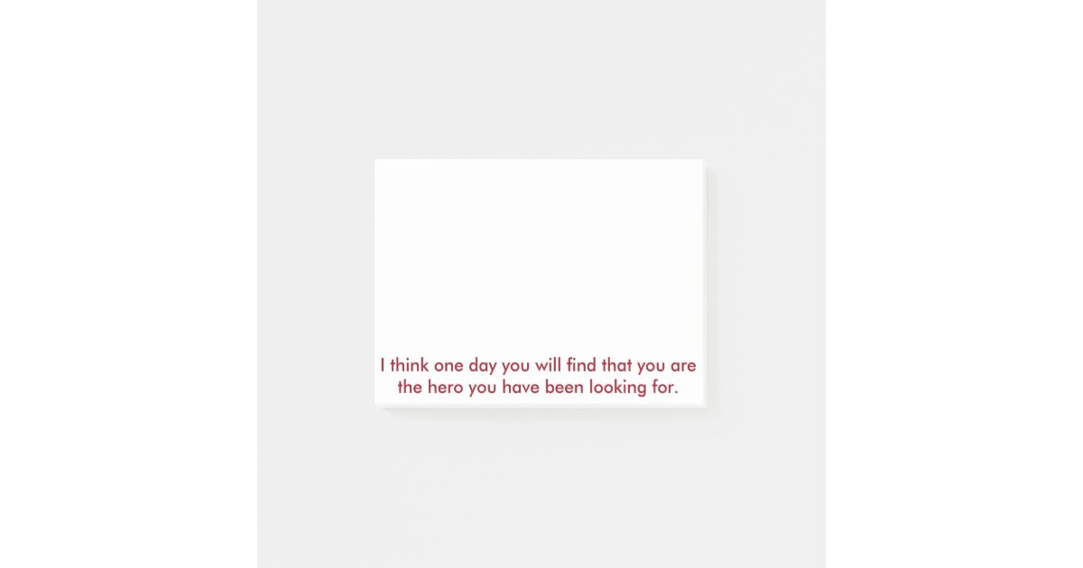 Inspirational Post-It Notes | Zazzle
