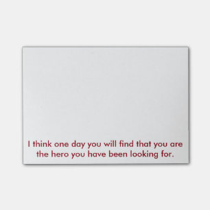 Inspirational Post-It Notes