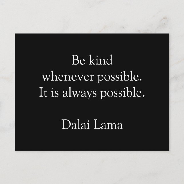 Inspirational postcard - Look on the Sunny Side (Front)