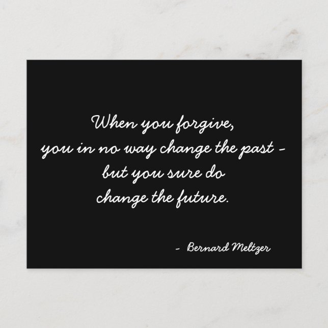 Inspirational Postcard quote (Front)