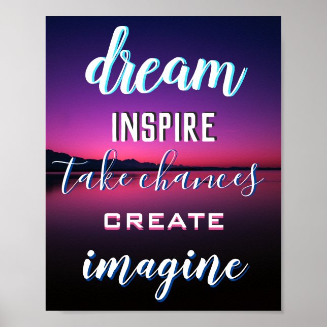 Inspirational  Poster (Front)