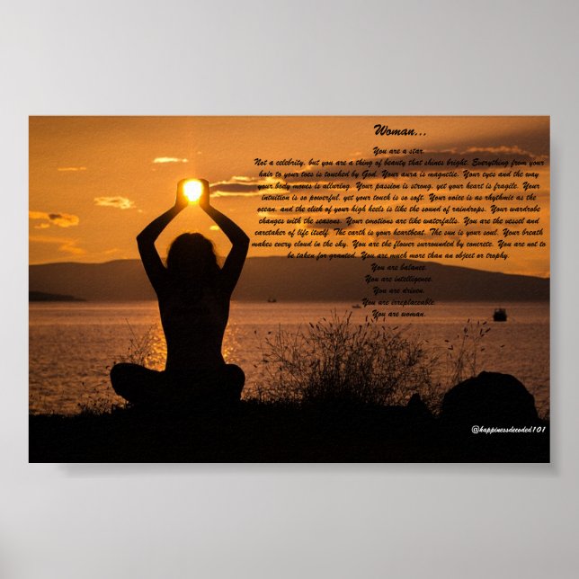 Inspirational Poster for Women (Front)