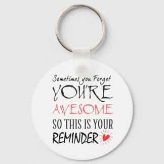Inspirational Present for Women Key Ring