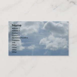 Inspirational Profile Card