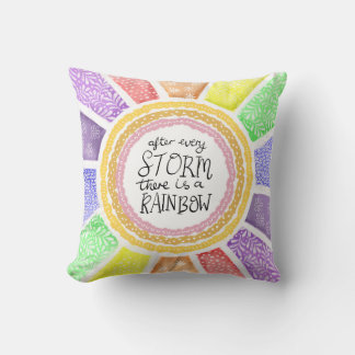 Inspirational Quote – “After Every Storm there is  Cushion