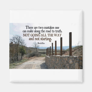 Inspirational Quote -- Buddha Magnet
