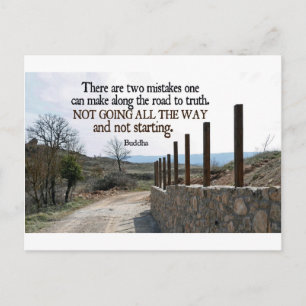 Inspirational Quote -- Buddha Postcard