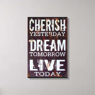 Inspirational Quote Canvas Print