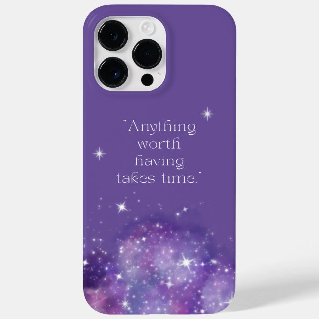 Inspirational quote case for iPhone 14 Pro Max (Back)