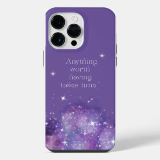 Inspirational quote case for iPhone 14 Pro Max