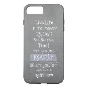 Inspirational Quote iPhone 8 Plus/7 Plus Case