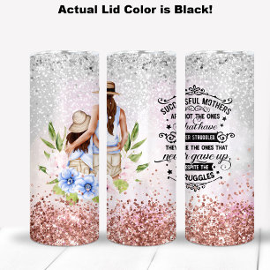 Inspirational Quote Celebrating Motherhood  Thermal Tumbler