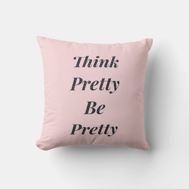 Inspirational quote cushion (Front)